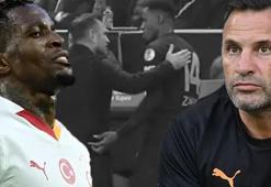 Galatasaray'da Okan Buruk ve Wilfried Zaha'nın arasını açan o isim belli oldu! Meğer kara kedi...