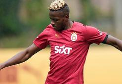 Galatasaray'dan Victor Osimhen paylaşımı: Takımdan ayrı çalıştı