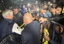 Fenerbahçe, Samsun'da coşkuyla karşılandı