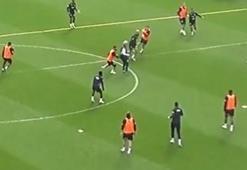 Mourinho antrenmanda sakatlandı! İşte o anlar