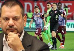 Trabzonspor Başkanı Ertuğrul Doğan: Saha dışındaki şerefsizlere mağlup olduk