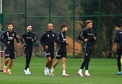 Beşiktaş yardımcı antrenör eşliğinde çalıştı