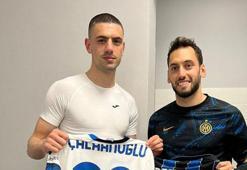 Merih Demiral ile Hakan Çalhanoğlu'ndan eğlenceli paylaşım