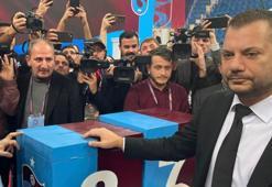 Trabzonspor Başkanı Ertuğrul Doğan oyunu kullandı