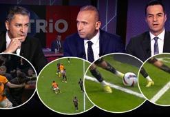 Trio, 7 gollü Galatasaray-Trabzonspor maçının tartışmalı hakem kararlarını değerlendirdi! Penaltı, ofsayt ve çizgideki top...