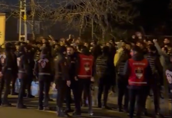 Fenerbahçeli taraftarlar Samandıra'da Ali Koç ve futbolcuları protesto etti