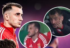 Kerem Aktürkoğlu kulübede küplere bindi! Oyundan alınınca adeta çıldırdı: Sporting-Benfica maçı alev aldı