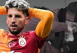 Boluspor-Galatasaray maçında Mertens'ten ilginç görüntü! Çareyi böyle buldu