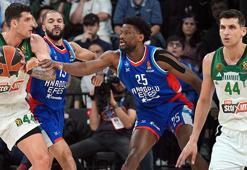 Anadolu Efes evinde istediğini bulamadı | Anadolu Efes - Panathinaikos maç sonucu: 77-81