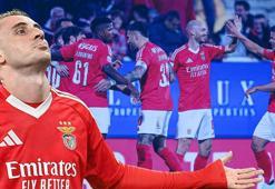'Golden 5 dakika önce eşime söyledim' Kerem Aktürkoğlu için olay ifade: Benfica, Estoril'e acımadı