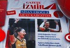 Aras Kargo, genç voleybolcu Nisan Eroğuz'un transferini duyurdu