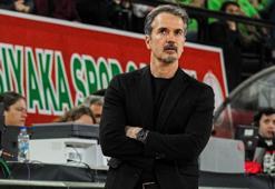 karşıyaka basketbol Ahmet Çakı oyuncularının mücadelesinden memnun