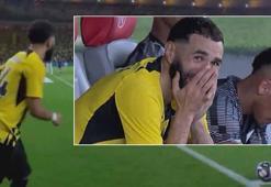 Karim Benzema'dan takım arkadaşına olay tepki