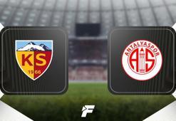CANLI: Kayserispor - Antalyaspor (35. hafta)