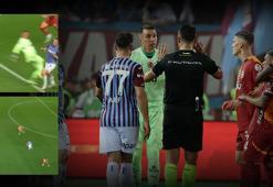 VAR KAYITLARI AÇIKLANDI! Trabzonspor - Galatasaray maçının çok konuşulan pozisyonu...