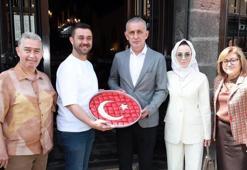 TFF Başkanı İbrahim Ethem Hacıosmanoğlu'ndan final maçı öncesi Gaziantep'e ziyaret
