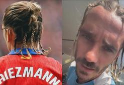 Antoine Griezmann yeni tarzıyla görücüye çıktı