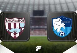 Bandırmaspor-Erzurumspor FK maçı ne zaman, hangi kanalda, saat kaçta?