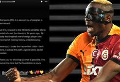 Victor Osimhen'den Mario Jardel paylaşımı! 'Açtığı yolda yürüdüm'