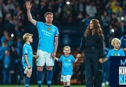 Kevin De Bruyne, Manchester City'e gözyaşlarıyla veda etti