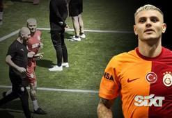 Ve Mauro Icardi idmanlara başladı! Kemerburgaz Metin Oktay Tesisleri'nde sahaya indi