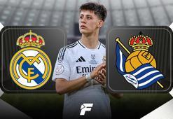 Real Madrid- Real Sociedad maçı ne zaman, saat kaçta ve hangi kanalda? (Arda Güler 11'de mi?)