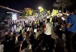 Fenerbahçe taraftarları THY Avrupa Ligi şampiyonluğunu kutladı