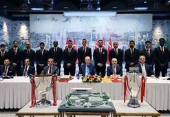 Cumhurbaşkanı Erdoğan, Galatasaray'ı kabul etti