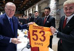 Cumhurbaşkanı Erdoğan, Galatasaray heyetini kabul etti