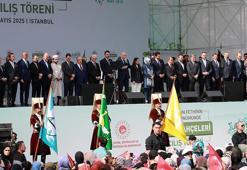 Başkanlar Millet Bahçesi açılışında