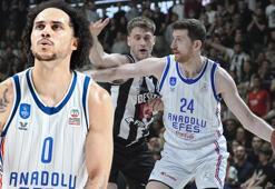 Beşiktaş Fibabanka - Anadolu Efes maç sonucu: 87-90 | Seride ilk maç Efes'in!