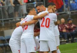 (ÖZET) 'Bizim Çocuklar'dan bayram hediyesi! ABD - Türkiye maç sonucu: 1-2