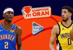 NBA finalinde Thunder, Pacers'ı ağırlıyor! Serinin 2. maçının heyecanı Şampiyon Oran ve Canlı Yayın ile Misli'de