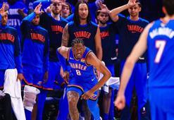NBA'de seri yeniden başlıyor! Thunder surumu 1-1'e getirdi
