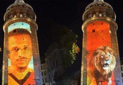 Galatasaray'dan Galata Kulesi'nde mapping şovu!