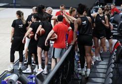 A Milli Kadın Basketbol Takımı, İstanbul'daki hazırlıklarını tamamladı