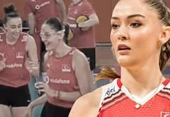Zehra Güneş'in yüzüne ne oldu? Filenin Sultanları antrenmanında şok görüntü