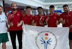 Para Atletizm Erkek Milli Takımı'ndan 4 madalya