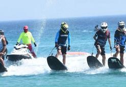 Dünya Motosurf Şampiyonası'nın ilk gün yarışları tamamlandı