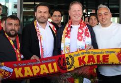 Kayserispor'un yeni teknik direktörü Markus Gisdol, Kayseri'ye geldi