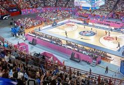 EuroBasket'te seyirci rekoru Türkiye'de maçında kırıldı