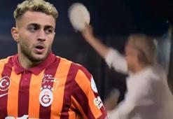 Galatasaray'ın gözdesi Barış Alper Yılmaz'ın eğlenceli anları! Arkadaşının kafasında tabak kırdı