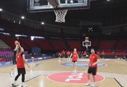 A Milli Kadın Basketbol Takımı, Litvanya maçı hazırlıklarını tamamladı