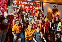Tavşanlı'da Galatasaray'ın 25. lig şampiyonluğu coşkuyla kutlandı