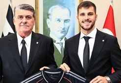 Beşiktaş'ta başkan Serdal Adalı, David Jurasek ile buluştu