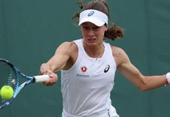 Milli tenisçi Zeynep Sönmez, Wimbledon'a veda etti