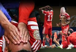 PSG - Bayern Münih maçında korkutan sakatlık! Oyuncular gözyaşlarını tutamadı