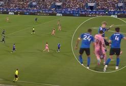 Orta sahadan aldığı topla ablukayı böyle yardı: Messi mucizesi