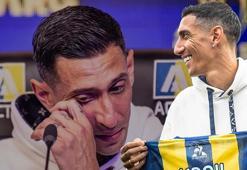 18 yıl sonra geri döndü, gözyaşlarına boğuldu! Angel Di Maria yeniden yuvasında...