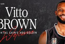 Vitto Brown, resmen Beşiktaş'ta!
